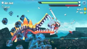 Hungry Shark Evolution Mod APK V12.2.4 [Unlimited Money, Gems] For Free 2